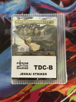 Magic The Gathering Tarkir: Dragonstorm Commander Deck - Jeskai Striker MINT - Image 1