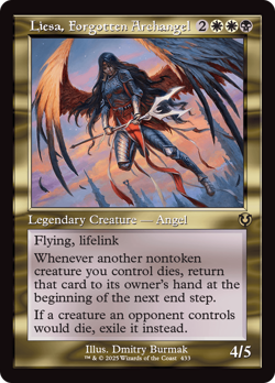 Liesa, Forgotten Archangel (Retro Frame) [Innistrad Remastered] Near Mint - Image 1