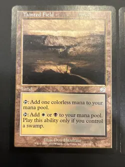 2x Tainted Field Torment Magic Mtg LP - Image 2