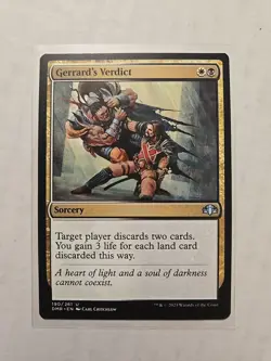 Gerrard's Verdict - Dominaria Remastered - LP - Uncommon - Sorcery - MTG - Image 1