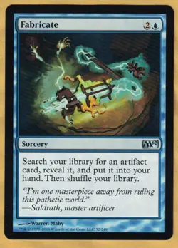 Fabricate (M10 Core Set, Uncommon, English, 2009) MTG Base - Image 1
