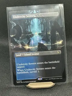 1x Undercity Sewers Borderless Murders at Karlov Manor NM MTG - Image 1