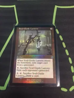 MTG Magic The Gathering Soul-Guide Lantern Foil BRR Retro Artifact - Image 1