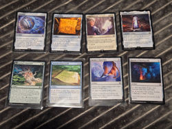 MTG Artifact x8 Waterbending Scroll/Bender's Waterskin/World Map/Barrels of Blas - Image 1