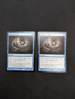 2x Gitaxian Probe New Phyrexia MP/HP+ MTG - Image 1
