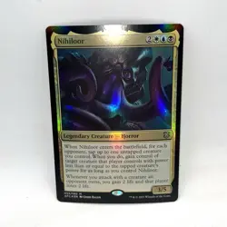 Nihiloor Foil MtG x1 AFC Commander Forgotten Realms Magic The Gathering - Image 1