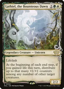 Lathiel, the Bounteous Dawn-Multiverse Legends-Showcase-Foil-50-LP - Image 1