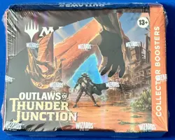 2024 New Collector Booster Box Outlaws of Thunder Junction OTJ MTG - Image 1