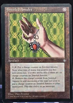 Jeweled Amulet Ice Age Regular Uncommon NM/M - Image 1