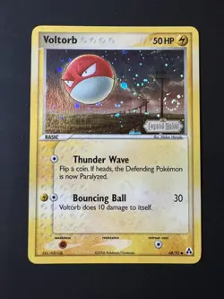 Pokemon Card - Voltorb Legend Maker 68/92 Common Reverse Holo Stamped - Image 1