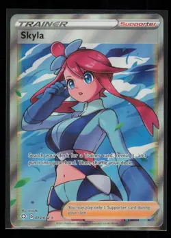 Skyla 072/072 Pokemon Shining Fates Rare Ultra Near Mint - Image 1