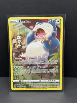 Snorlax TG10/TG30 SWSH11: Lost Origin Trainer Gallery Ultra Rare Pokemon Card - Image 1