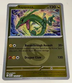 Pokemon Rayquaza Energy Symbol Pattern 153/217 Reverse Holo Ascended Heroes TCG - Image 1