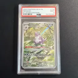 2023 Pokemon Nidoking Scarlet & Violet 151 - 174/165 Illustration Rare - PSA 9 - Image 1