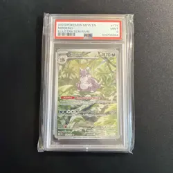 2023 Pokemon Nidoking Scarlet & Violet 151 - 174/165 Illustration Rare - PSA 9 - Image 3