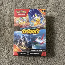 Pokemon TCG SV Surging Sparks Booster Bundle 6 packs FACTORY SEALED - Image 1
