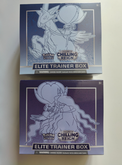 2 x Pokemon Chilling Reign Elite Trainer Boxes ETB - NEW & SEALED - With Cases - Image 3