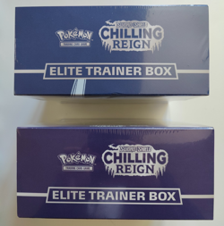 2 x Pokemon Chilling Reign Elite Trainer Boxes ETB - NEW & SEALED - With Cases - Image 5