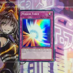 1X MIRROR FORCE YS15-ENL22 PGLD-EN059 YS13-ENV14 DASA-EN059 LCKC-EN053 YUGIOH - Image 1