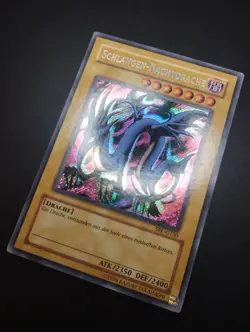 YUGIOH 2003 | SERPENT NIGHT DRAGON | SRL-G130 | OLD PRINT GERMAN | EXCELLENT-NM - Image 3