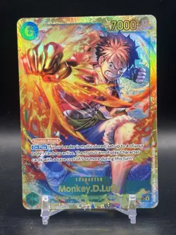 One Piece TCG Monkey D Luffy OP13-118 SEC Alt Art Secret Rare English NM - Image 1