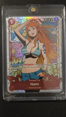 NAMI - ST01-007 TREASURE RARE (TR) - ONE PIECE OP06 Wings Of The Captain - Image 1
