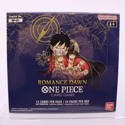 One Piece Romance Dawn Blue Bottom TCG English Version Sealed Booster Box OP-01 - Image 1