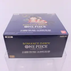 One Piece Romance Dawn Blue Bottom TCG English Version Sealed Booster Box OP-01 - Image 5