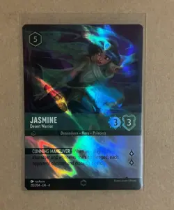 Jasmine - Desert Warrior ENCHANTED Disney Lorcana Ursula's Return 212/204 - Image 1