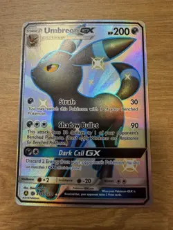 Umbreon GX - SV69/SV94 - Full Art Shiny Vault, Hidden Fates - Pokemon Card - LP - Image 1