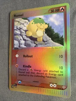 Pokemon TCG: Numel 70/97 (2003) EX Dragon • Reverse Holo E-reader Series Card - Image 3