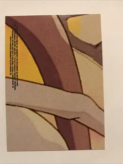 Squirtle - Sticker Card - Topps Black Logo- Pokemon The First Movie - Image 2