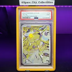 Pokemon TCG Joltik Card 150/142 Stellar Crown 2024 PSA 9 - Image 1