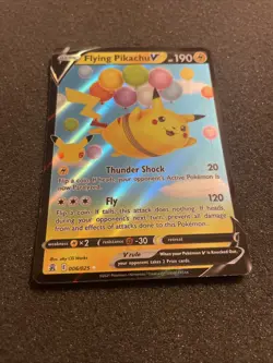 Flying Pikachu V 006/025 Celebrations NM Ultra Rare Pokemon Card - Image 2