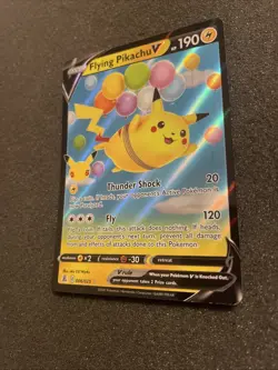 Flying Pikachu V 006/025 Celebrations NM Ultra Rare Pokemon Card - Image 4