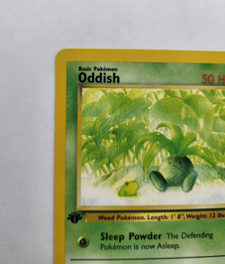 Oddish 63/82 - 1st Edition Team Rocket Vintage Pokemon Card - NM - Image 3