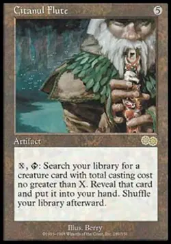 MTG English Citanul Flute NM Normal Urza's Saga - Image 1