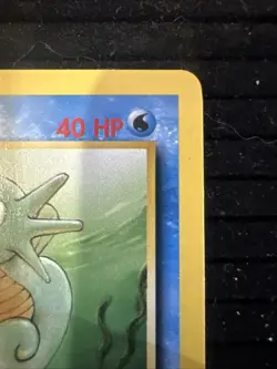 1st Edition Horsea - Fossil - #49/62 - Vintage Pokemon Card 1999 WOTC - Image 3