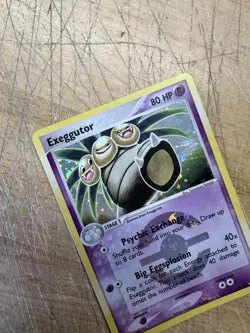 Pokemon Exeggutor TCG Reverse Holo Card FireRed & LeafGreen 5/112 Rare - Image 3