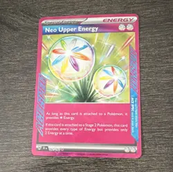 Pokemon Neo Upper Energy SV05: Temporal Forces ACE SPEC Rare Holo 162/162 Card - Image 1