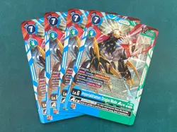 Imperialdramon: Dragon Mode ACE P-109 Playset NYCC Demo Deck Digimon Card x4 - Image 1