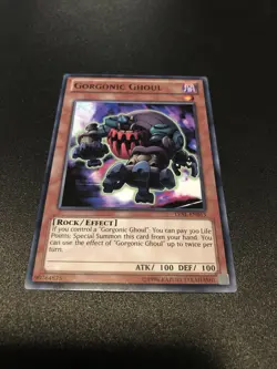 Gorgonic Ghoul LVAL-EN013 Yu-Gi-Oh! Card Light Play Unlimited - Image 1