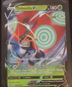 Pokemon TCG Orbeetle V SWSH078 SWSH: Sword & Shield Promo Holo Promo Card - Image 1
