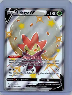 Pokemon SWSH: Sword & Shield Promo Cards #SWSH084 Eldegoss V Near Mint or Better - Image 1