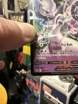 Mewtwo V 030/078 Pokemon Go NM Ultra Rare Pokemon Card - Image 2