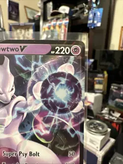 Mewtwo V 030/078 Pokemon Go NM Ultra Rare Pokemon Card - Image 4