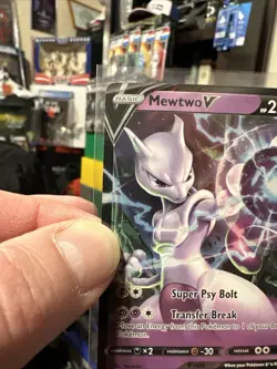 Mewtwo V 030/078 Pokemon Go NM Ultra Rare Pokemon Card - Image 5