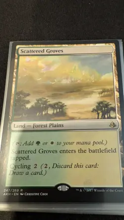 MTG: Scattered Groves, 247/269, Amonkhet - Image 1