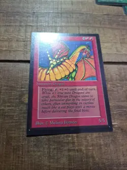 Collector's Edition - CE - Shivan Dragon - MTG - NM+ - Image 2