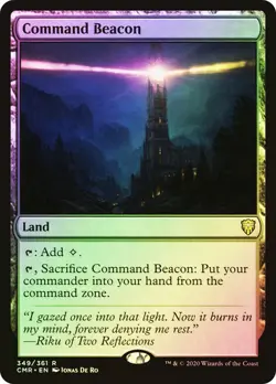 Command Beacon Foil Commander Legends NM MTG - Image 1